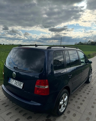 Volkswagen Touran cena 13900 przebieg: 248143, rok produkcji 2005 z Więcbork małe 79